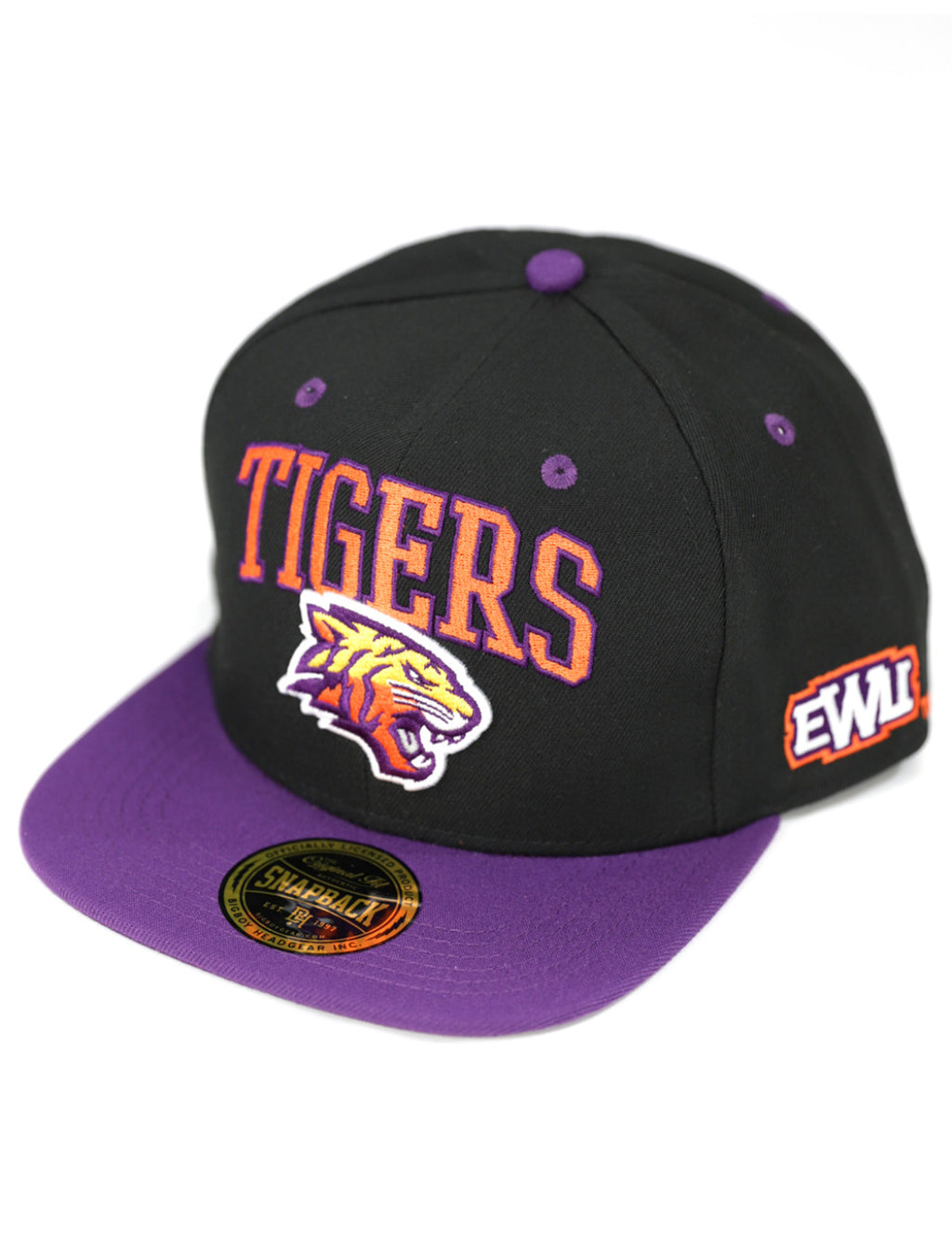 EDWARD WATERS BLACK SNAPBACK CAP