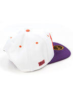 EDWARD WATERS WHITE SNAPBACK CAP