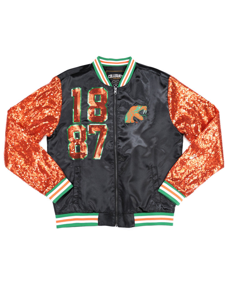 FLORIDA A&M WOMEN'S SATIN JACKET