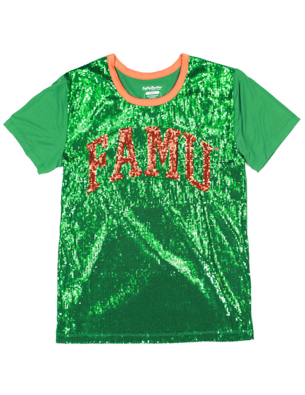 FLORIDA A&M SEQUIN TEE